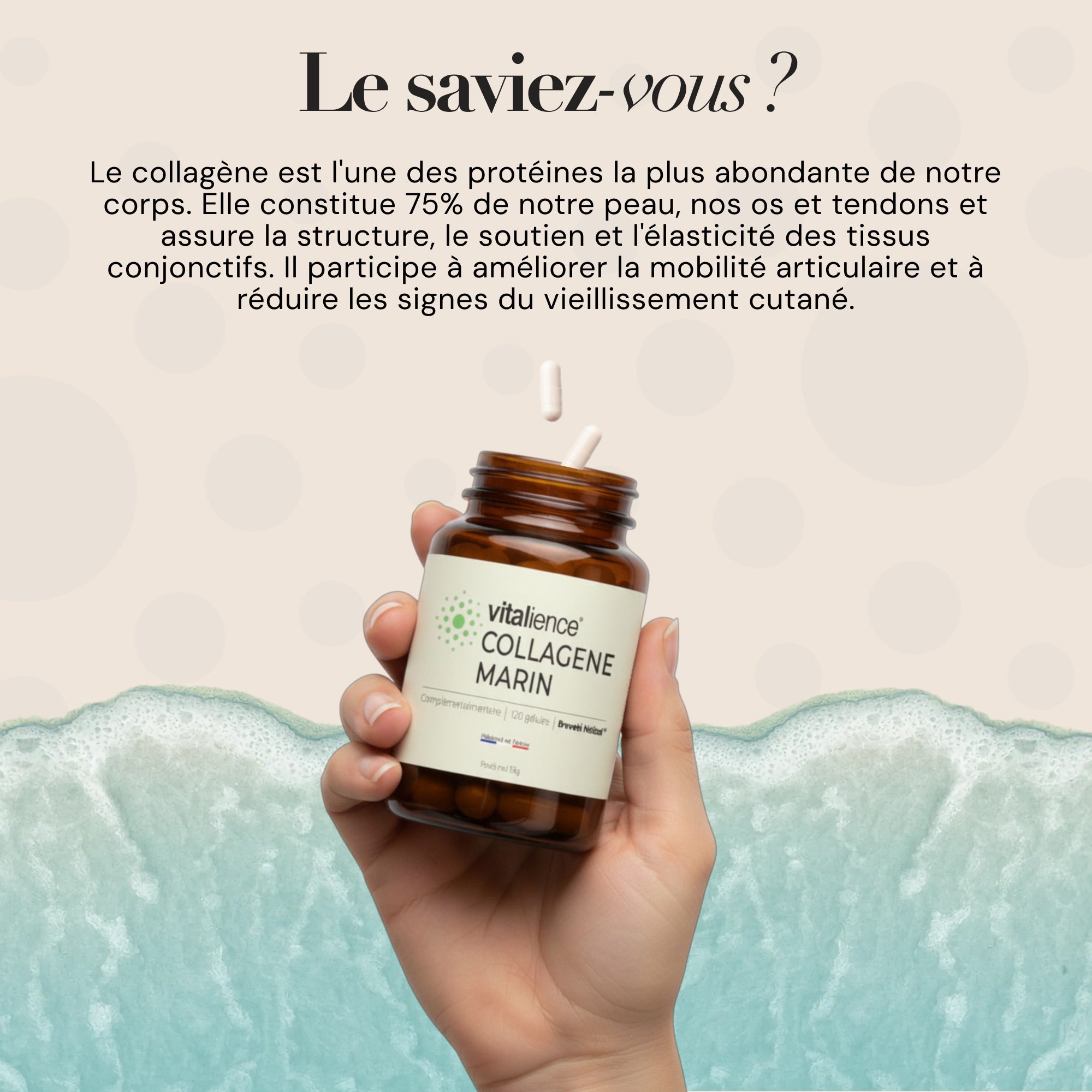 Collagène Marin – 120 gélules