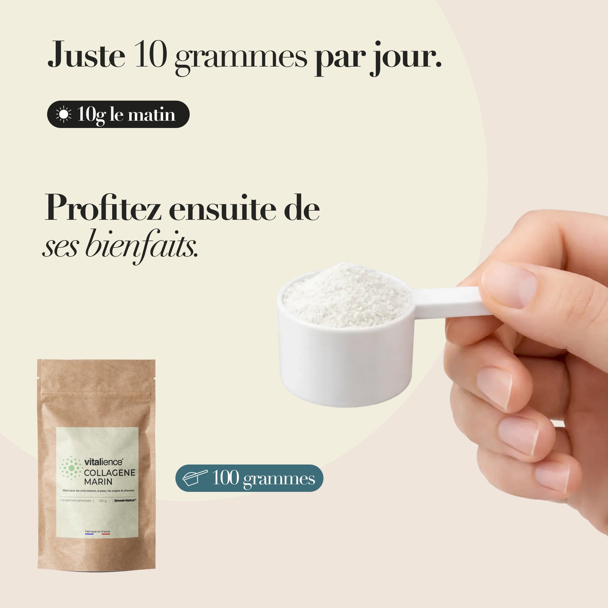 Collagène Marin – Poudre 100 g